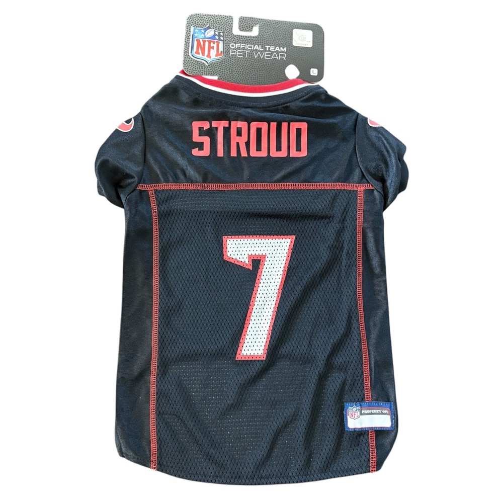 NFL Official Houston Texans Dog Jersey